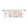 Easter Fireplace Scarf and Valance Curtains for Doors and Kitchens