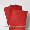Gold-Flecked Red Xuan Paper Cardstock for Calligraphy and Brush Writing