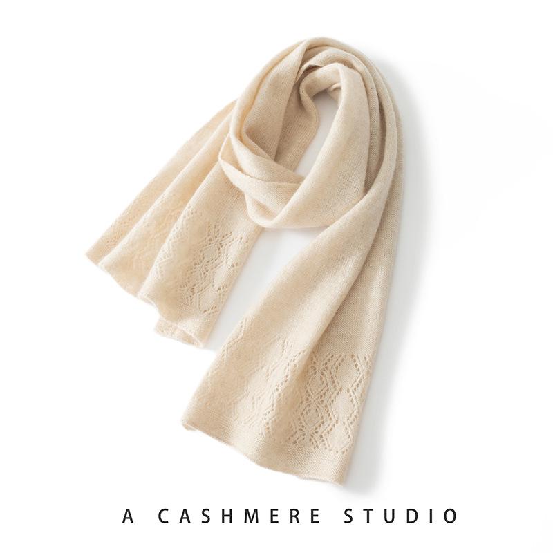 Cashmere Heart Touch: Unisex Alxa Class A Cashmere Scarf, Solid Color, Perfect for Couples One Size