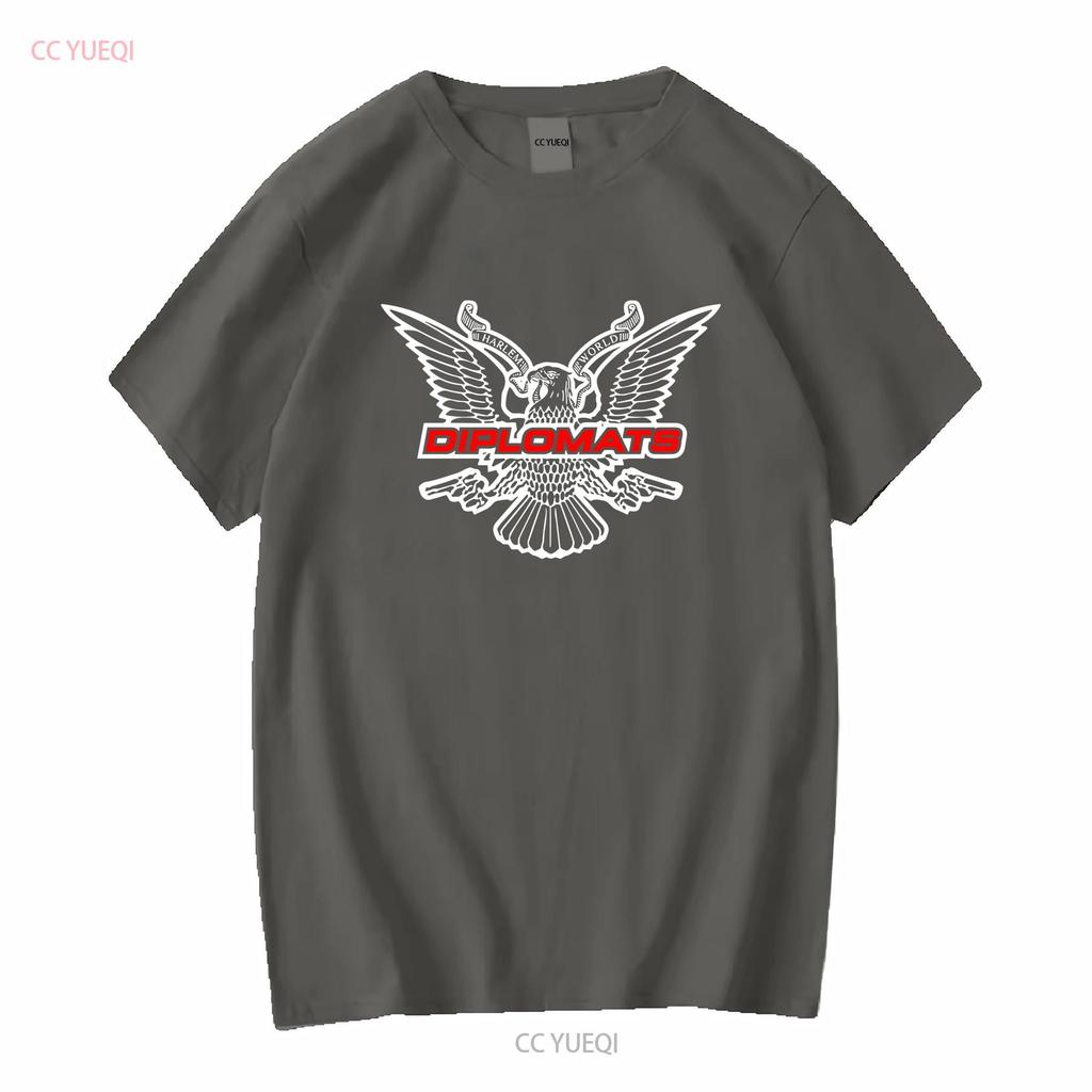 Diplomats DipseT T Shirt Different Styles and Colors Available Long or Short Sleeves Vintage Washed Fashion Homme Versatile
