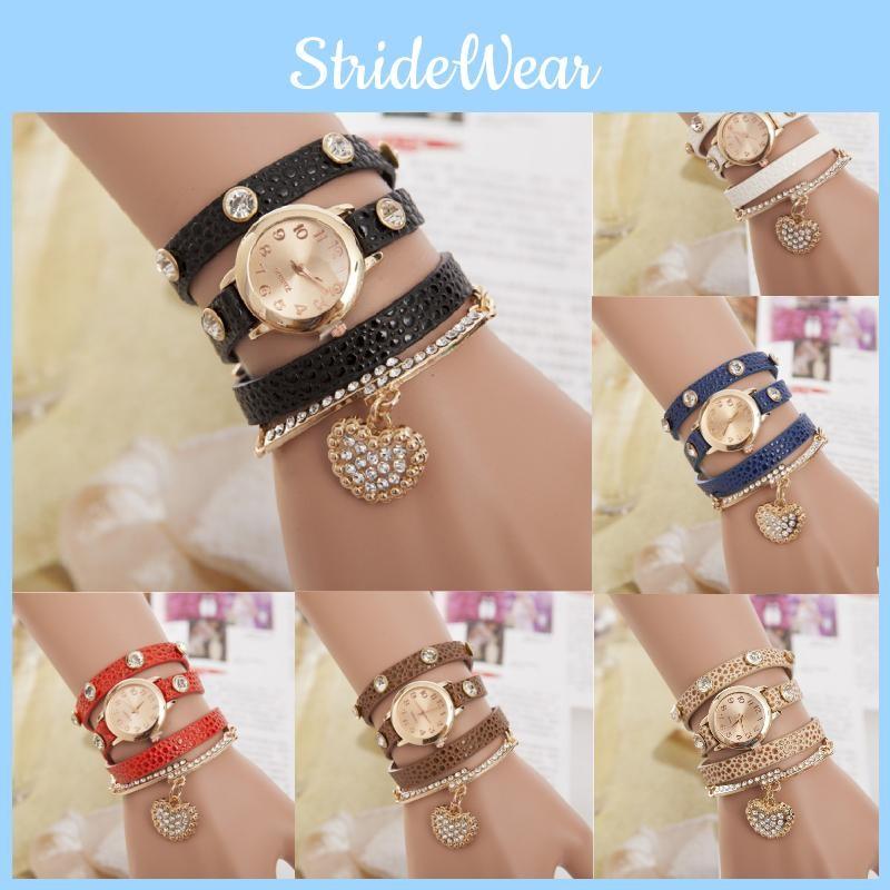 Watch Womens Modern Stainless Steel Back Multiple Color Options Outings Casual