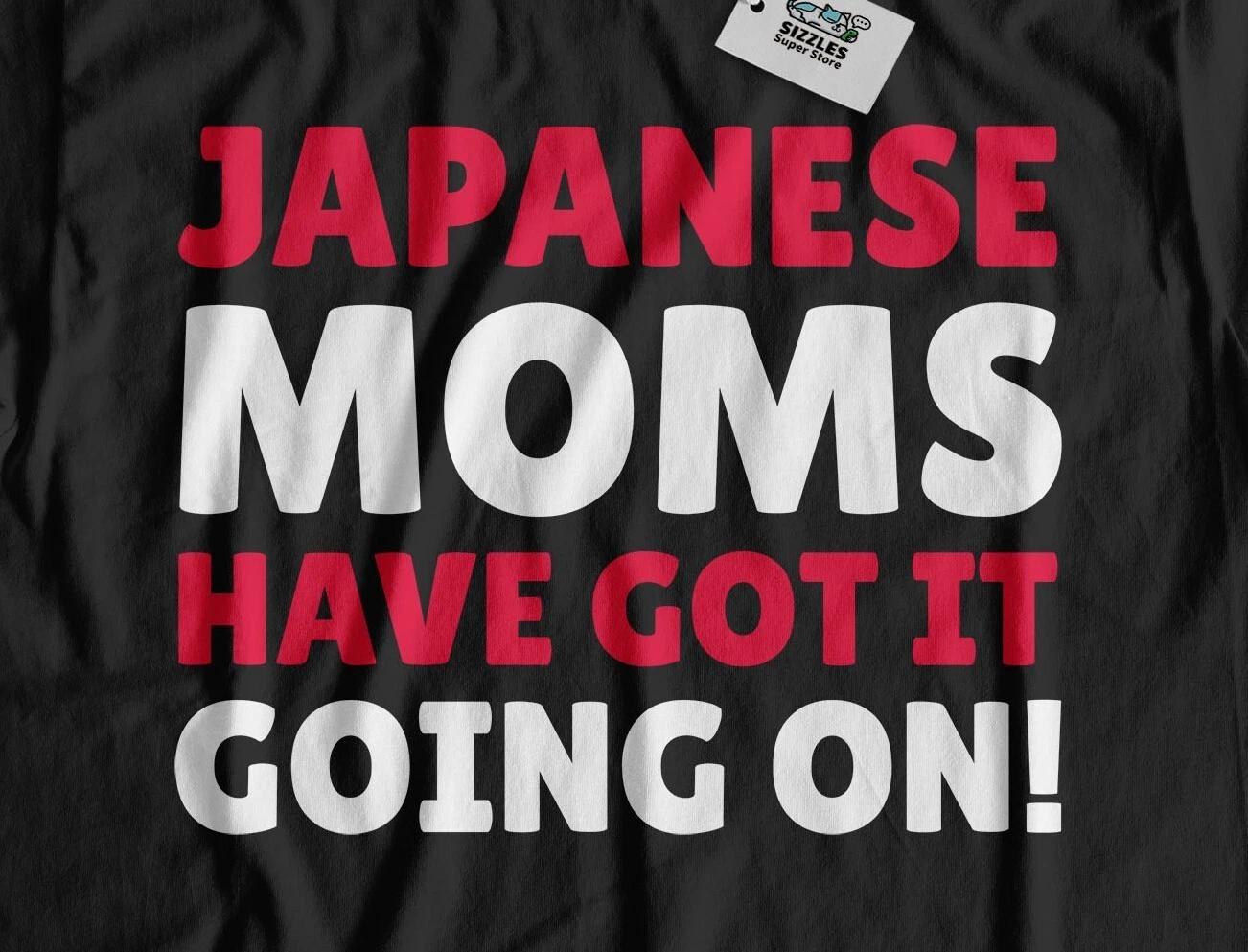 

Funny Japanese Mom T-Shirt Japan Mothers Day Gifts 4XL