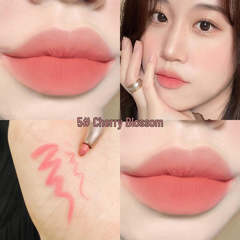 Han Qian Waterproof Matte Automatic Lip Liner & Lipstick Pen Default