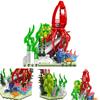 MOC Building Blocks Insect Nature Series - Ant/Cicada/Turtle/Devil Fish/Squid/Grasshopper/Spider Model DIY Toys for Kids Gift