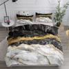 Fluid Leaves Duvet Cover Set King Queen Double Full Twin Single Size Bed Linen Set