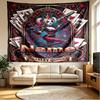 Custom Name Personalized Harley Quinn Print Tapestry, Wall Art Decor, Bedroom, Dorm, Apartment, LivingRoom, Party Backdrop, Gift for Birthday