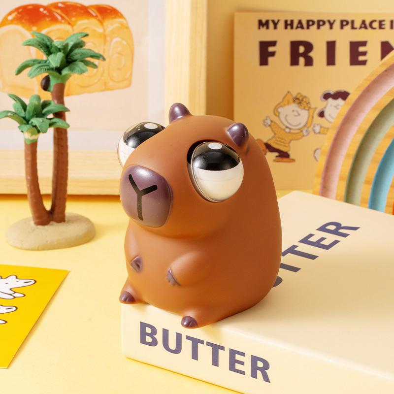 Cute Eye Popping Panda Squishy Fidget Toys Animals Stress Relief Balls Decompression Sensory Squeeze For Adult Kids Holiday Gift