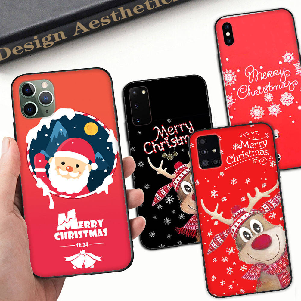 

Чехол A-102 Merry Christmas Gift для OPPO Reno Samsung Iphone Xiaomi Redmi Note 10 11 12 15 13C 9C A12 A55 7 8 9 Pro Plus S24 S23 S22 FE Ultra A22 A25
