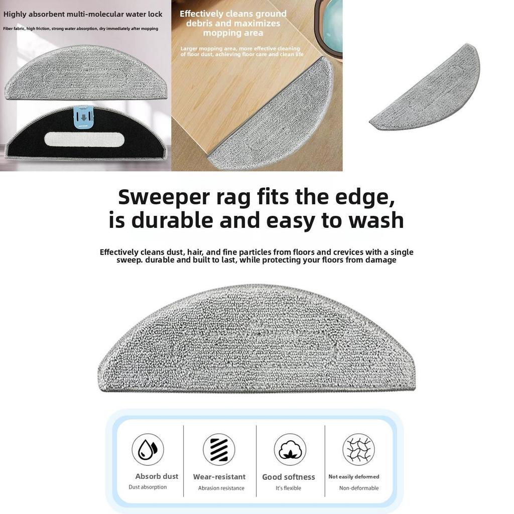 For Irobot Roomba I5 I5 J5 J5 Plus Reusable Mop Cloth For Home Floor Cleaning