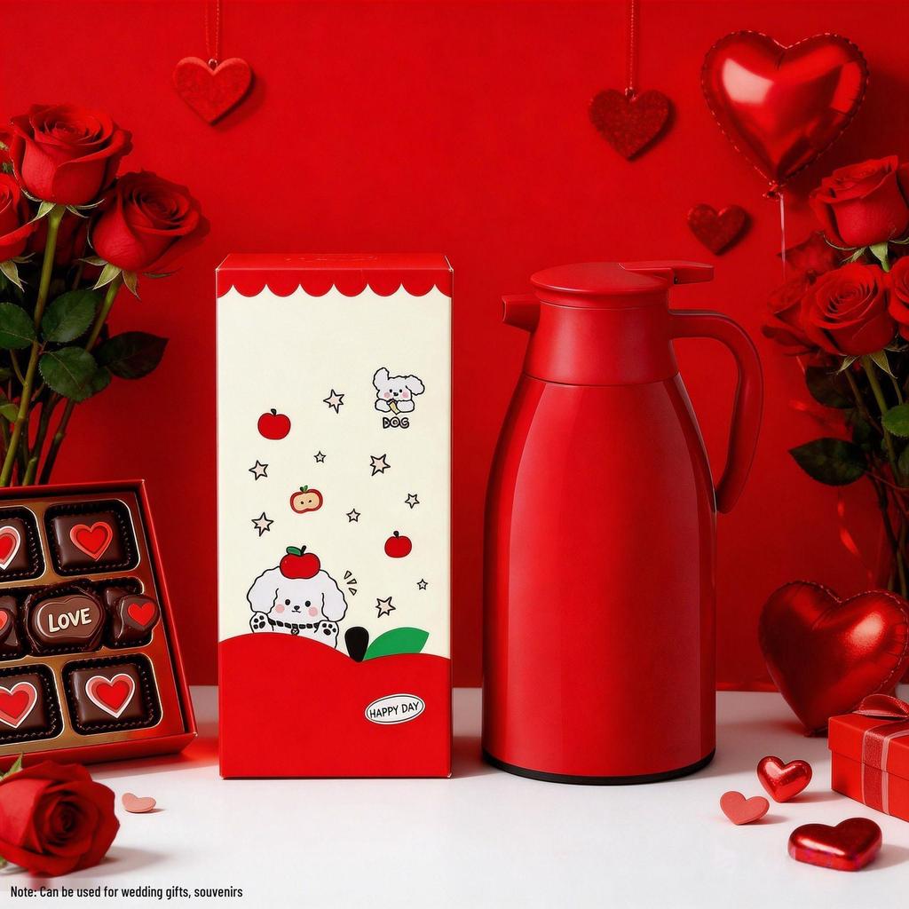 Large Capacity Home Thermos Flask - Ideal for Hot Water, Events, and Corporate Gifts.