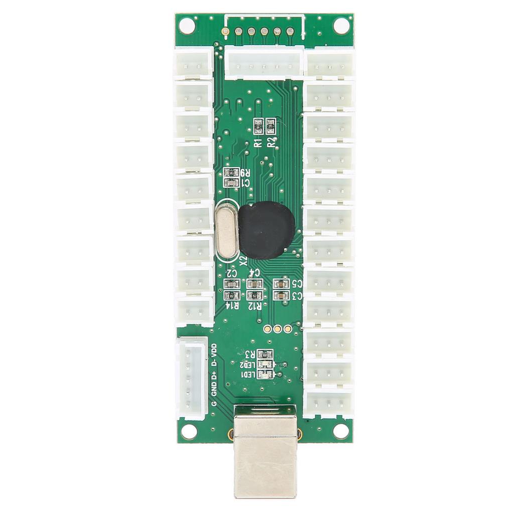 QM070921 Arcade-Spiel-Encoder mit USB-Kabel Langlebiger Zero-Delay-Spielkonsolen-Encoder für PC