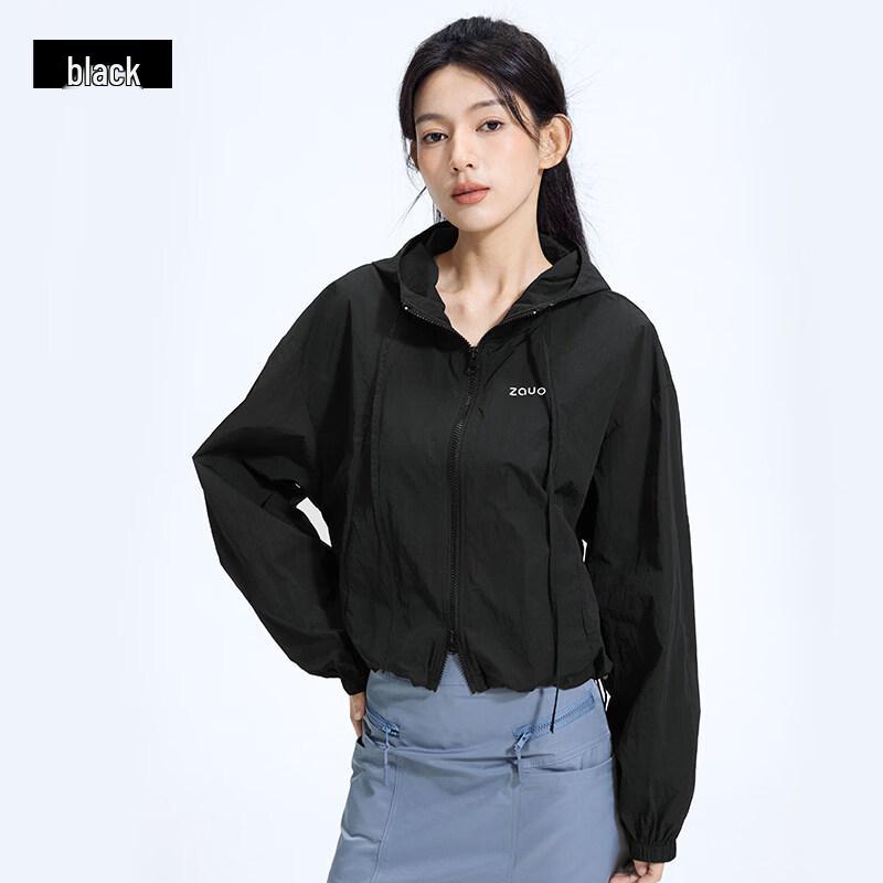 Women s Casual Hooded Sun Protection Jacket M