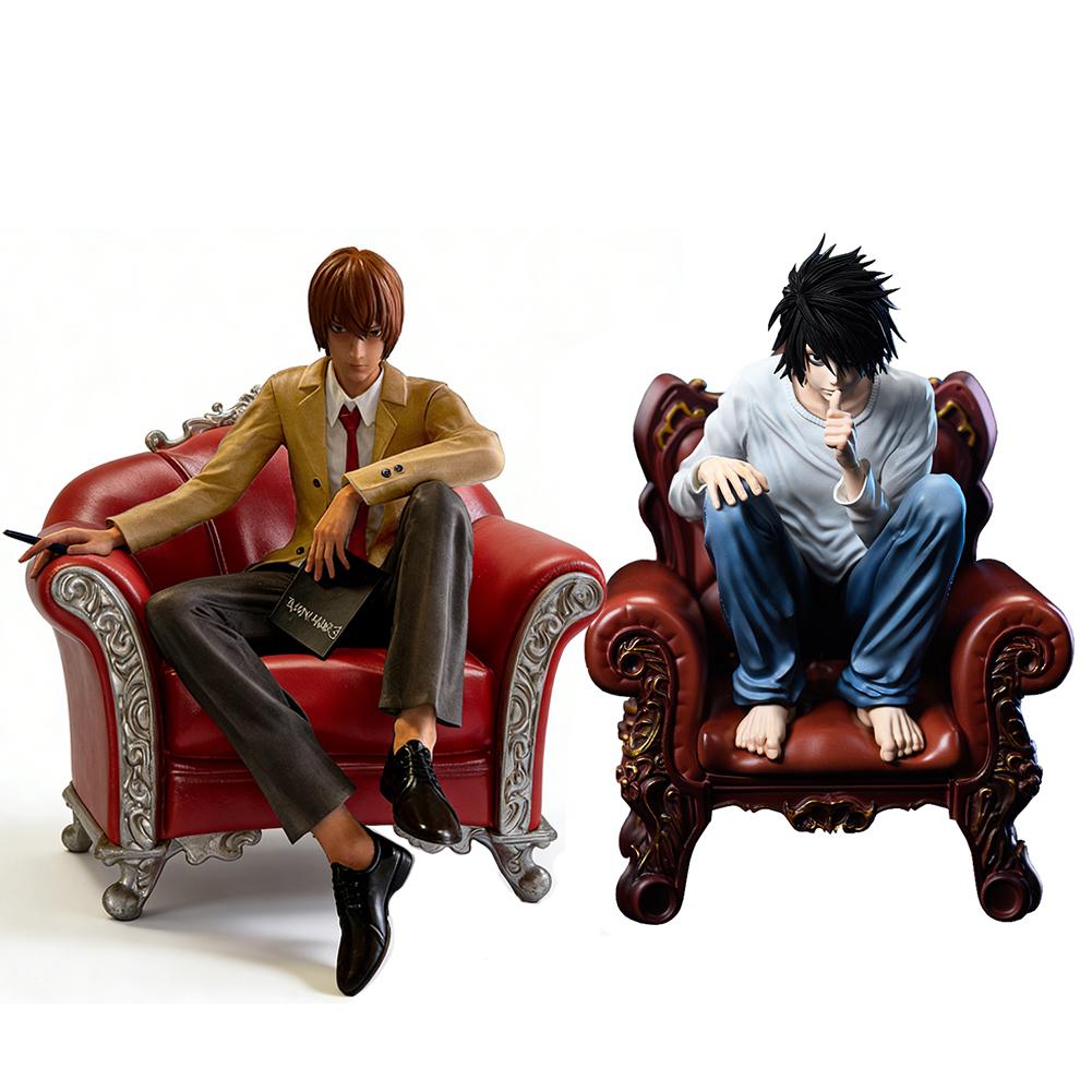 Anime Amane Misa Figure L Action Figure Light Yagami Collectible Model Doll Misa Amane Figurine Amine Toys Birthday Gifts 16cm