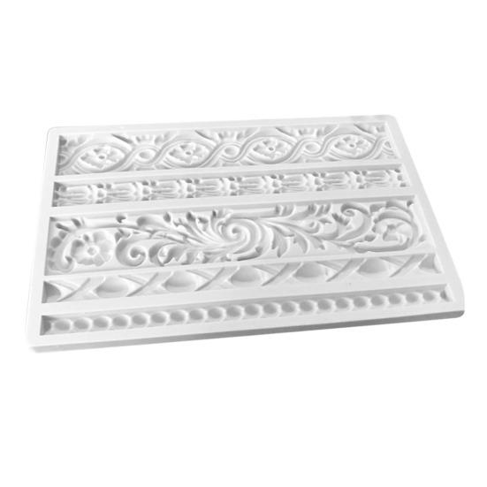 

DIY Flower Cake Lace Silicone Mold Fondant Chocolate Decorative Baking Tool