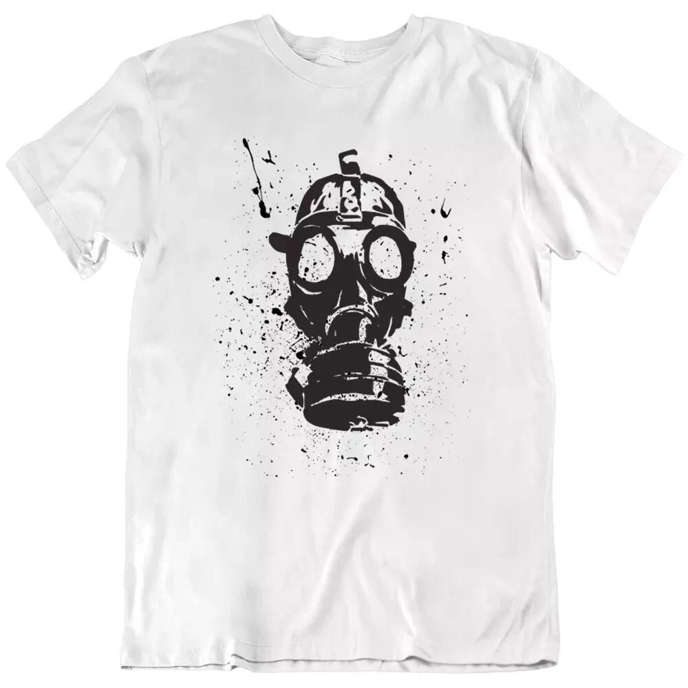 Gas Mask , Biohazard Poison T Shirt Tee Gift New 3XL