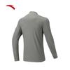 Anta Men's Half-Zip Zero Pressure Long-Sleeve T-shirt