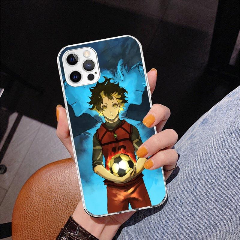 Japan Anime Blue Lock Phone Case For iPhone 17 Air 16 Pro Max 16E 15 + 14 Plus 11 12 13 Mini 7 8 SE Gift Print Cover Fundas 17 A