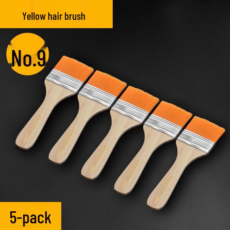 Soft Nylon Bristle Industrial Cleaning and Dusting Brush - No Trace, Wool, and Latex Paint Brush
