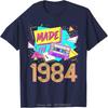 Made In 1984 Years Old Retro Vintage 80s 38th Birthday T-Shirt Official-website Unisex Men's Clothing Pure Cotton Tshirt