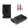 Carbon Fiber RFID-Blocking Minimalist Men's Card Holder Wallet