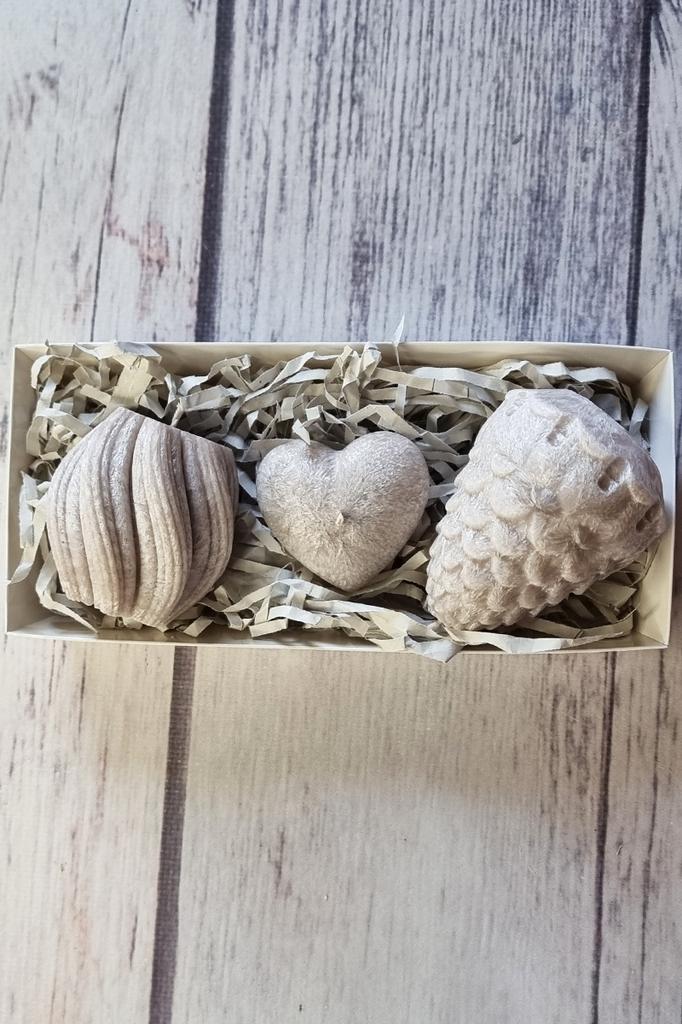 Handmade Aroma Candles Winter, Handmade Candle Gift Set NWN-127 NeedleWoman   Scandinavian Snowflake (76681019)