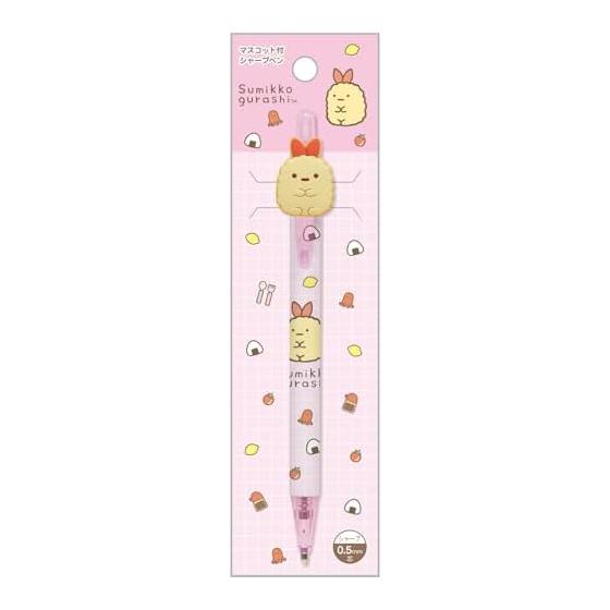 San-X Sumikko Gurashi Mascot Mechanical Pencil, Ebi Fry no Shippo, 0.5mm