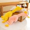 Fleece-Spielpuppe kann Entlein-Puppe exportieren, niedliches Entenkissen, große weiße Gans-Puppe