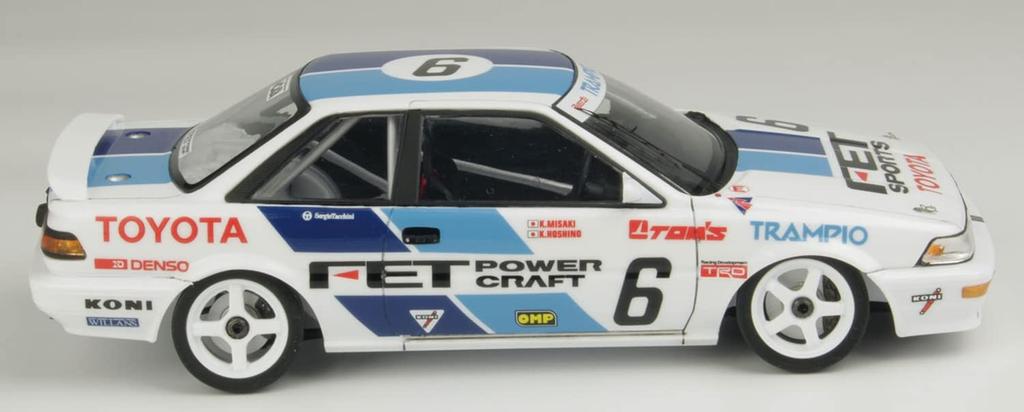 Rennserie Toyota Corolla Levin AE92 1989 JTC SUGO Plastikmodellbausatz PN24039 PLATZ/NuNu 1/24 (Geformte Farbe)
