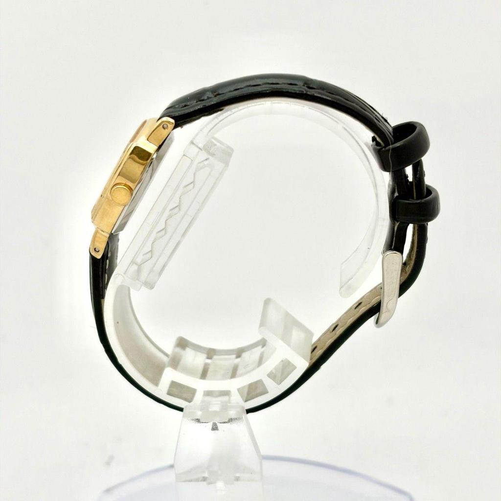 Used [New Battery] SEIKO Ladies Watch Gold Octagon 1421-5140 360037 New Belt