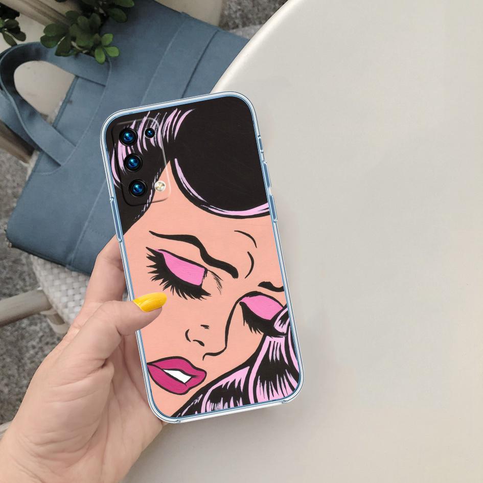 PP21 Crying Comic Girl Sad Case for Motorola G10 G20 G30 G31 G32 G34 G35 G41 G42 G50 G51 G52 G55 G60 G60S G62 G71 G72 G75