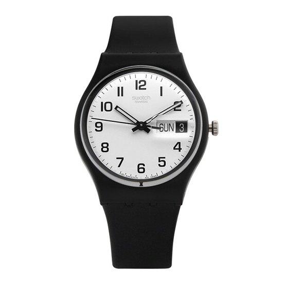 

Swatch GB743 CLASSIC ONCE AGAIN общественные часы из уретана