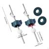 2 Pieces Basin Lift Rod Sink Ball/pivot Universal Drain Stopper Assembly Linkage and Spring Clip