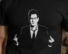 Charlie Sheen Mittelfinger T-Shirt - Two and a Half Men Film Tee