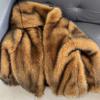 New Fashionable Imitation Fur Coat, Medium and Long Imitation Fox Fur Coat