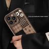 Cross-Border Plaid iPhone Case for iPhone 12/13/14 Pro/15/16/17/17 Pro Max