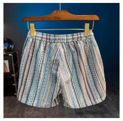 Summer Novelty 2025, Men s Beach Pants, Fashion Design Shorts, Informal Beach Pants S