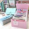12 Layers Stickers Bills Cards Collect Storage File Folder Paper Document Storage Accordion Bag Holder Office School Organizer