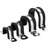 Kailan 304 Stainless Steel U-Shape Rubber Lined Pipe Clamp