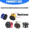 10Inch Studio Aluminum Reel Adapters 2 Units Securedly Fit for Vintaged Auditory Systems
