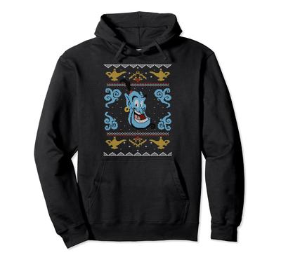Disney Aladdin Genie Ugly Christmas Sweater Hoodie