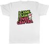 I Came. I Saw. I Over Crafted. Funny Arts Crafts Mens T-Shirt Tee Gift Top