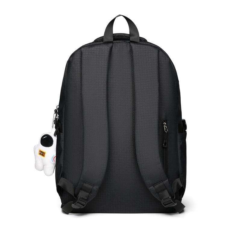 A 15.6-inch Men's And Women's Plain Large-capacity Scratch-resistant And Wear-resistant Leisure Simple Backpack Travel Backpack