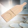 Plantain Press Wooden Masher Manual Food Crusher Rustic Potato Ricer for Homemade Meal Preparation