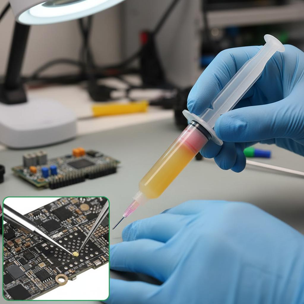 1/2/3/4/5/10 Stück Halogenfreier Lötflussmittel-Paste-Spritze Neutral No-Clean Schweißpaste Elektronisches Reinigungszubehör