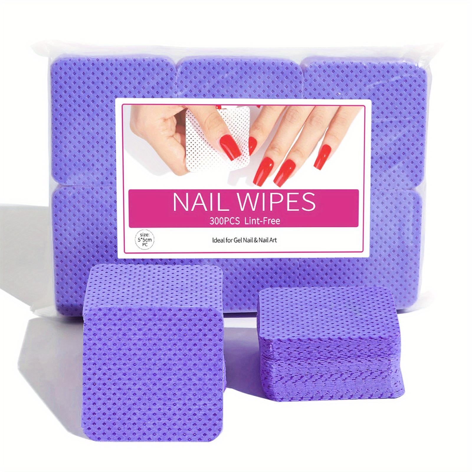 

1 упаковка салфеток для снятия лака, чистящие диски для ногтей, нетканые диски для ногтей для женщин и девочек, салон красоты, инструмент для нейл-арта фиолетовый