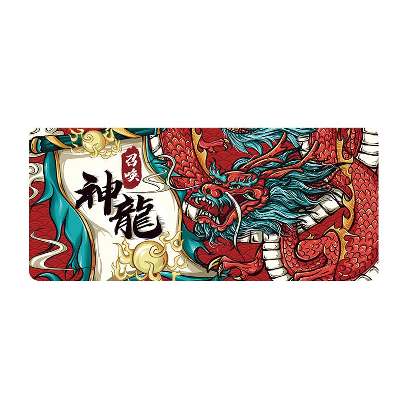Gaming Mousepad Art Dragon Large Mouse Pad Hip Pop Laptop Keyboard Desk Mat Office Supplies Desk Accessories  Gaming Desk