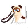 Cat Shaped Crossbody Bag Creative Shoulder for Travel Birthday Gift Shopping
