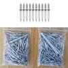 Double Head Nail Set with Convenient Sleeve Installation Tool Seamless Skirting Fastener Set Suitable for Baseboards