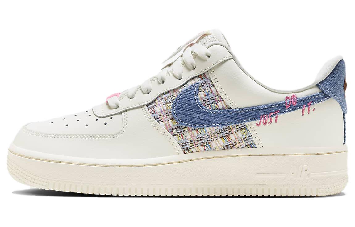 

Nike Air Force 1 Low 07 Lx Denim Swoosh Boucle Women s FJ7740-141 35.5