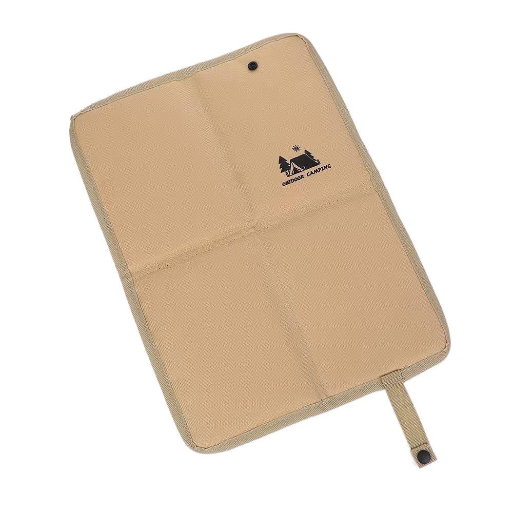 

Moisture-proof Seat Cushion Oxford Cloth Camping Mat Sit Pad Picnic Mat Beach бежевый